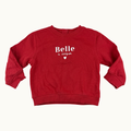Sweat rouge - 12 mois