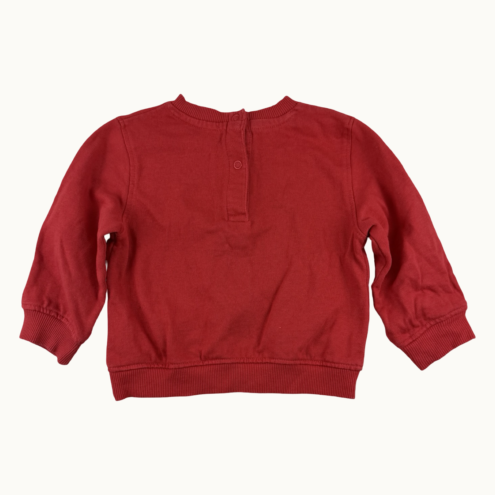 Sweat rouge - 12 mois