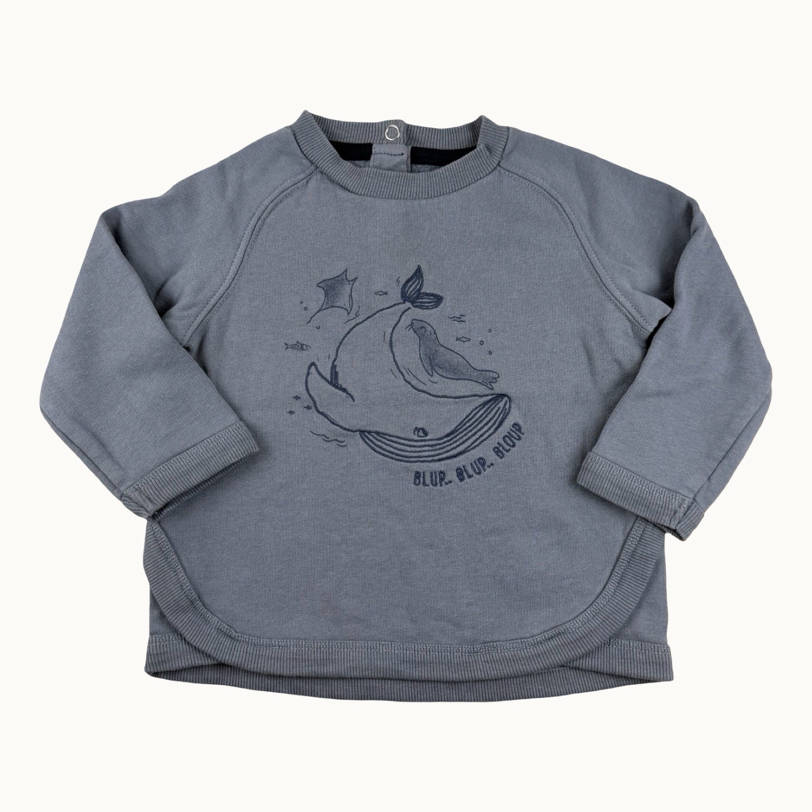 Sweat "Blup Blup Bloup" - 18 mois