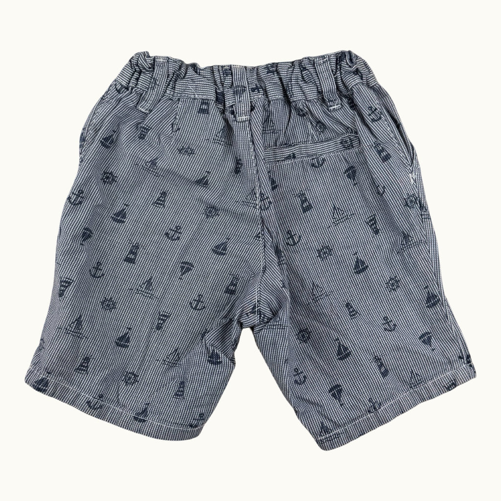 Short marin imprimé - 18 mois