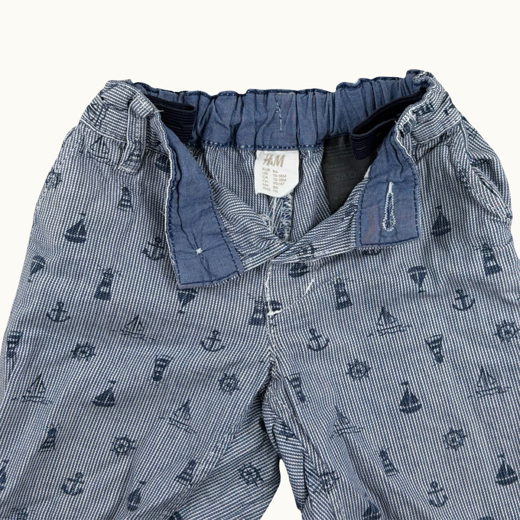 Short marin imprimé - 18 mois