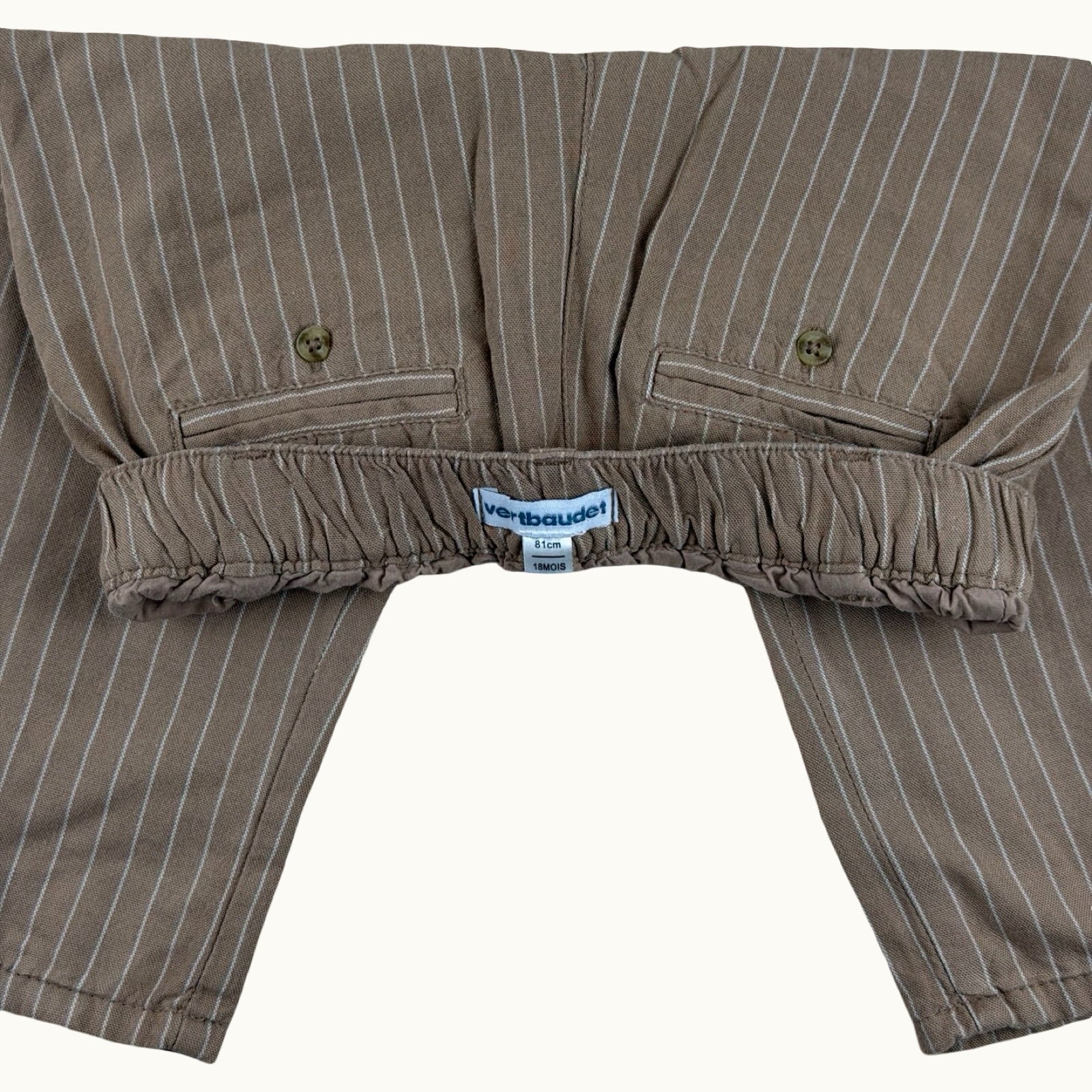 Pantalon rayé Vertbaudet - 18 mois
