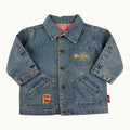 Veste en jean vintage "Mister Mécano" - 18 mois