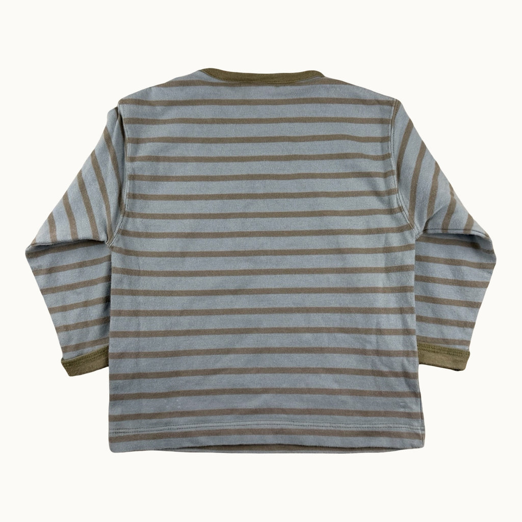 T-shirt manches longues rayé Sergent Major - 18 mois