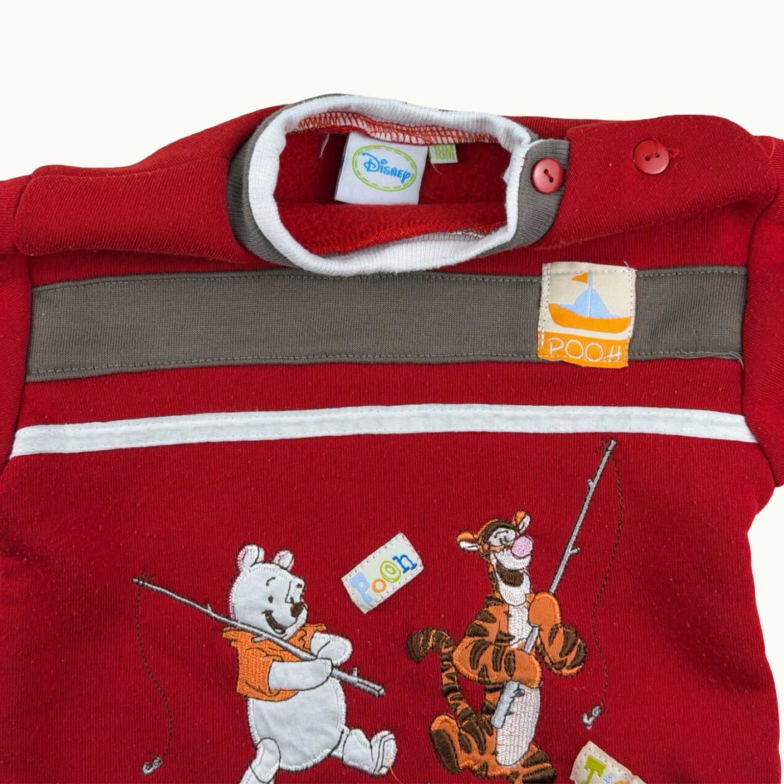Sweat Winnie & Tigrou Disney - 18 mois