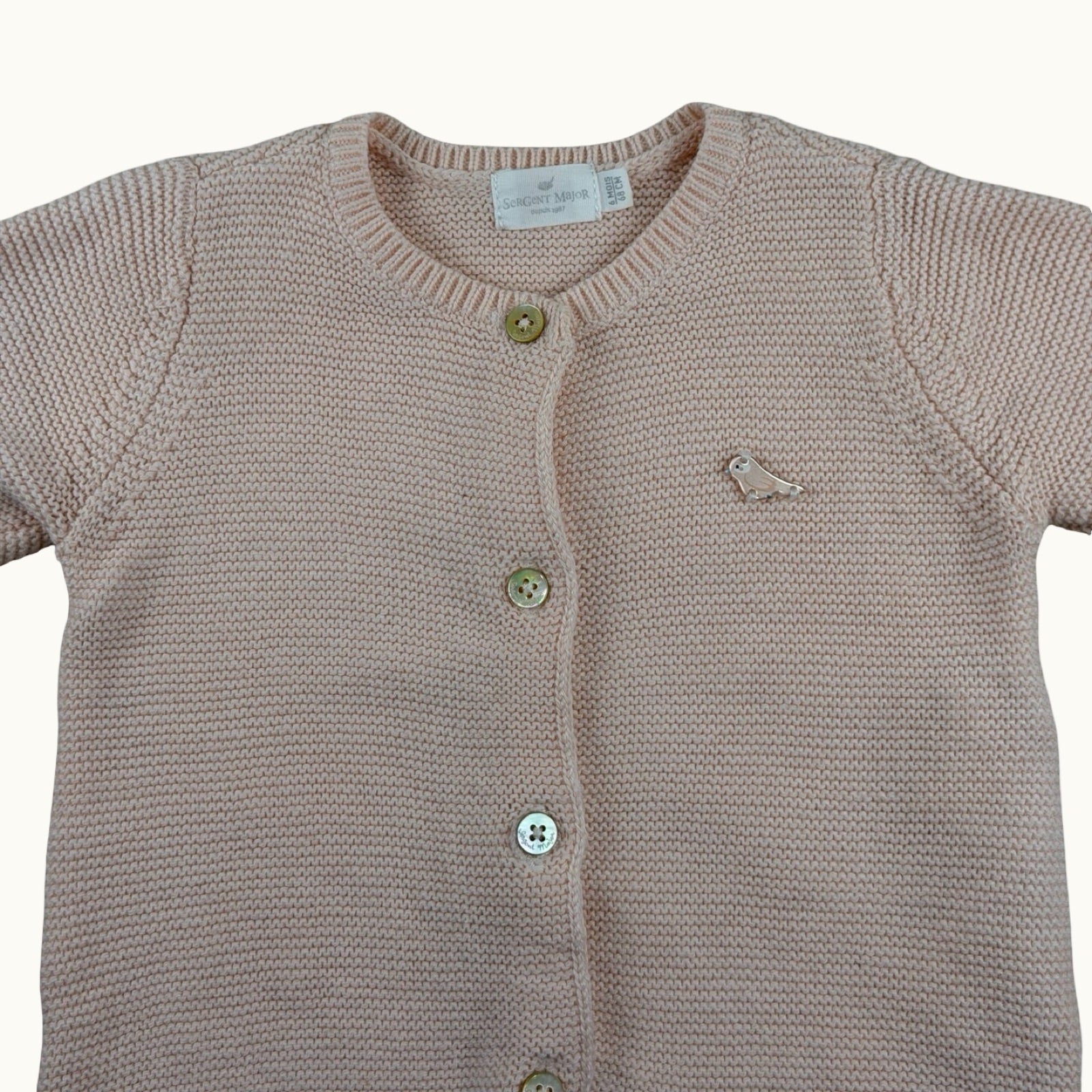 Gilet en tricot Sergent Major - 6 mois