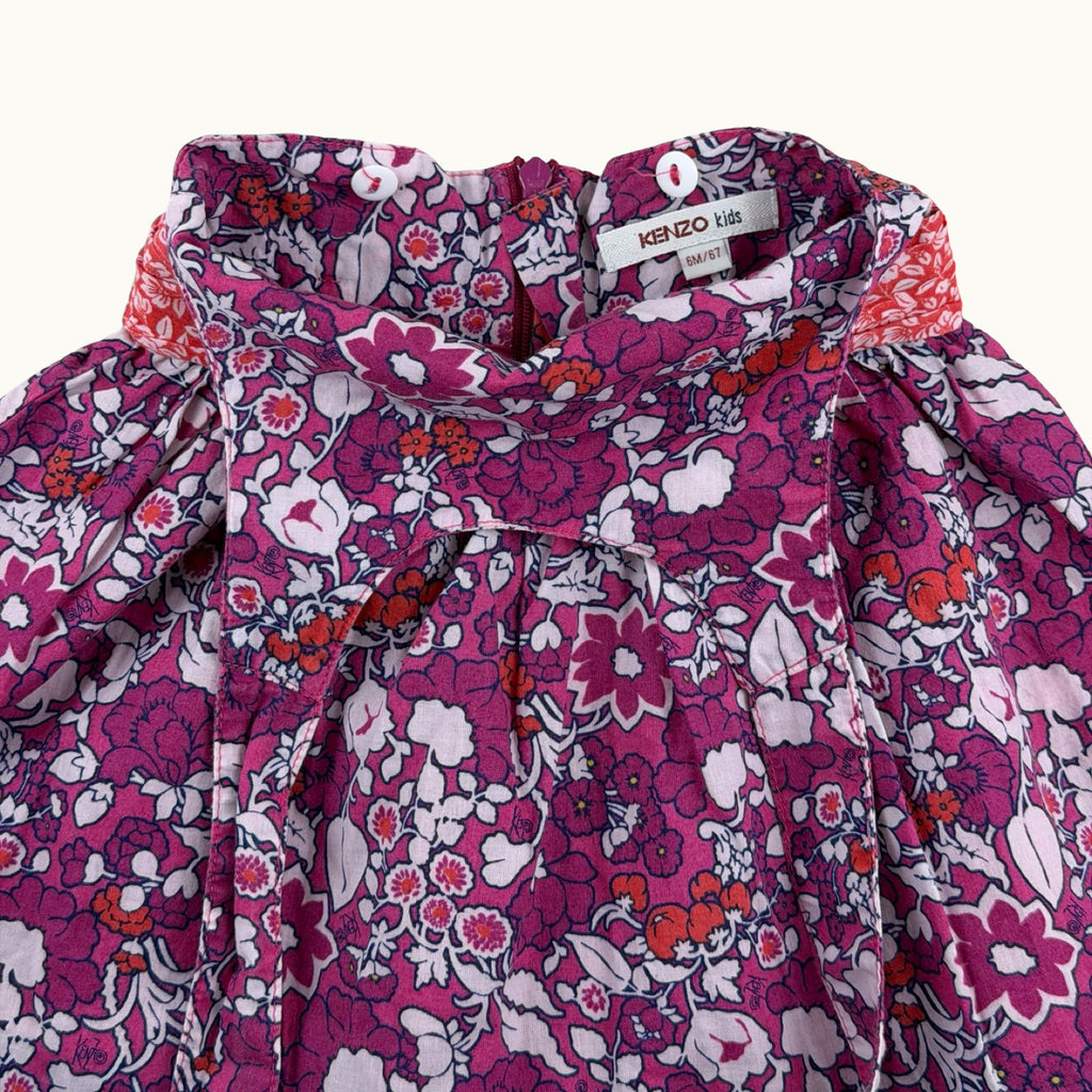 Robe fleurie Kenzo - 6 mois