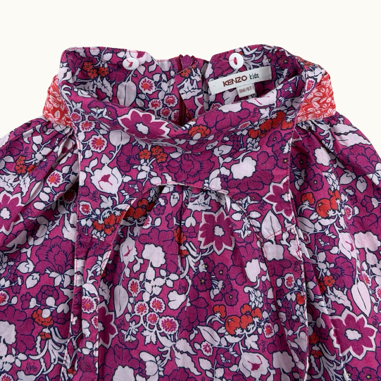 Robe fleurie Kenzo - 6 mois