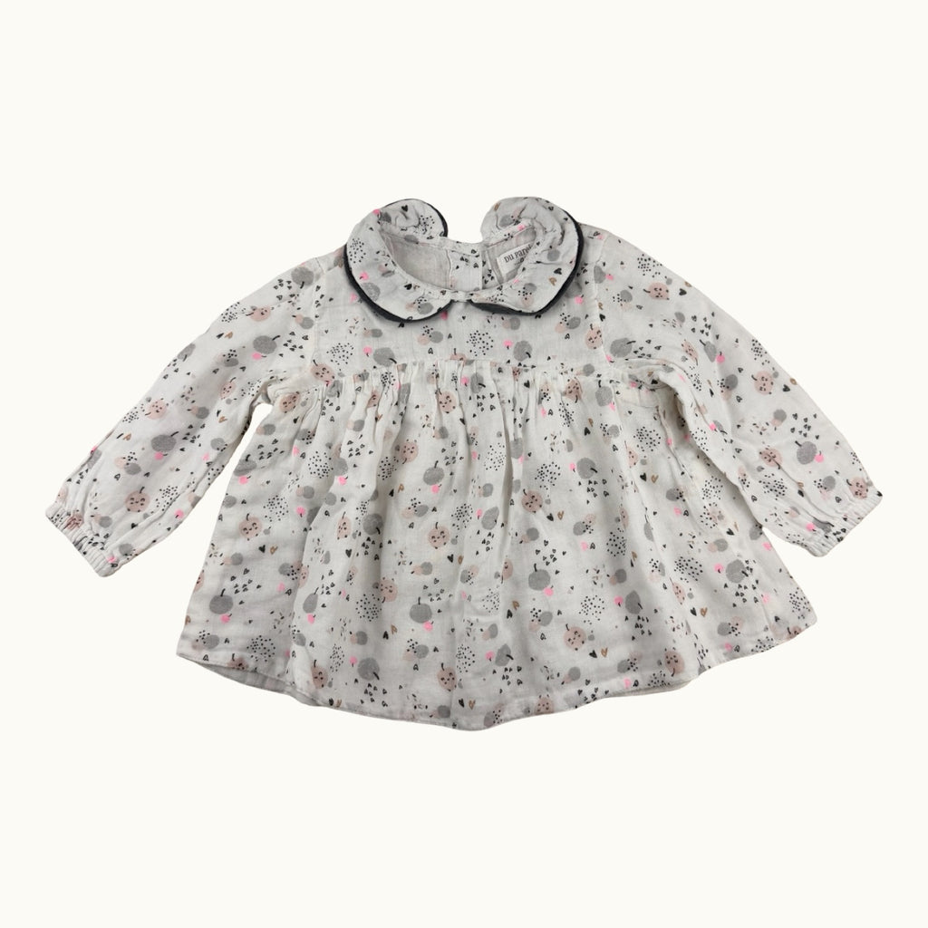 Blouse avec col DPAM - 6 mois