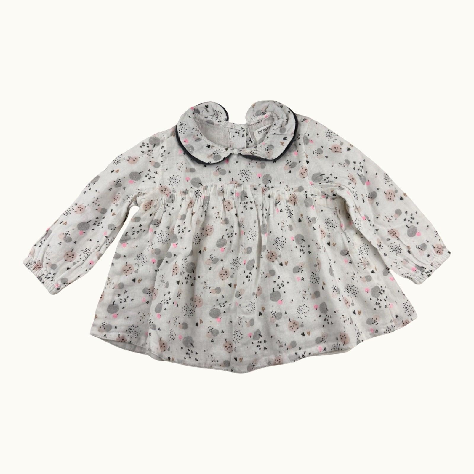 Blouse avec col DPAM - 6 mois