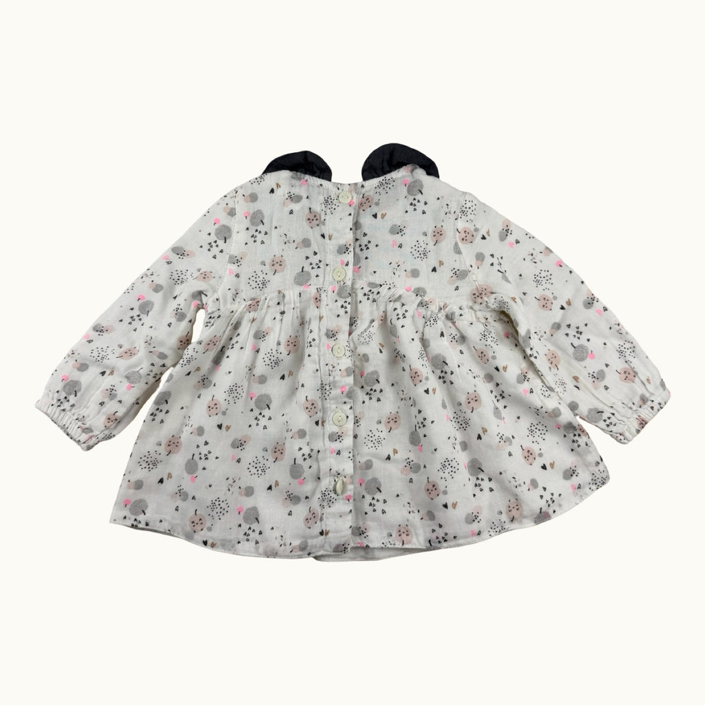Blouse avec col DPAM - 6 mois