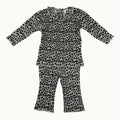 Ensemble top et pantalon léopard - 12 mois