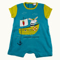 Barboteuse "Capitaine Carotte" DPAM - 6 mois