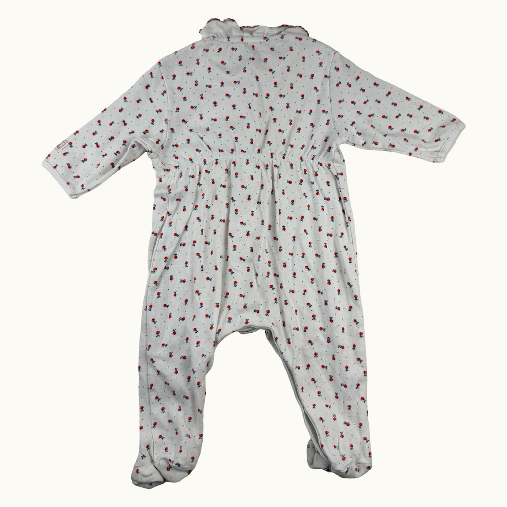 Combinaison / pyjama avec col Petit Bateau - 3 mois