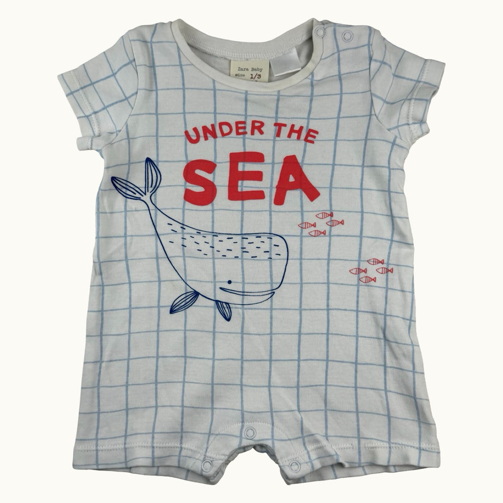 Barboteuse "under the sea" Zara - 3 mois