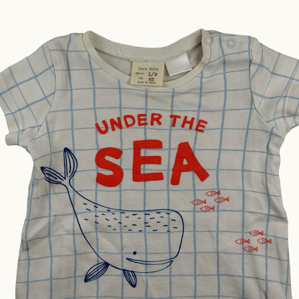 Barboteuse "under the sea" Zara - 3 mois
