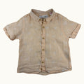 Chemise motif palmiers en lin Zara - 24 mois