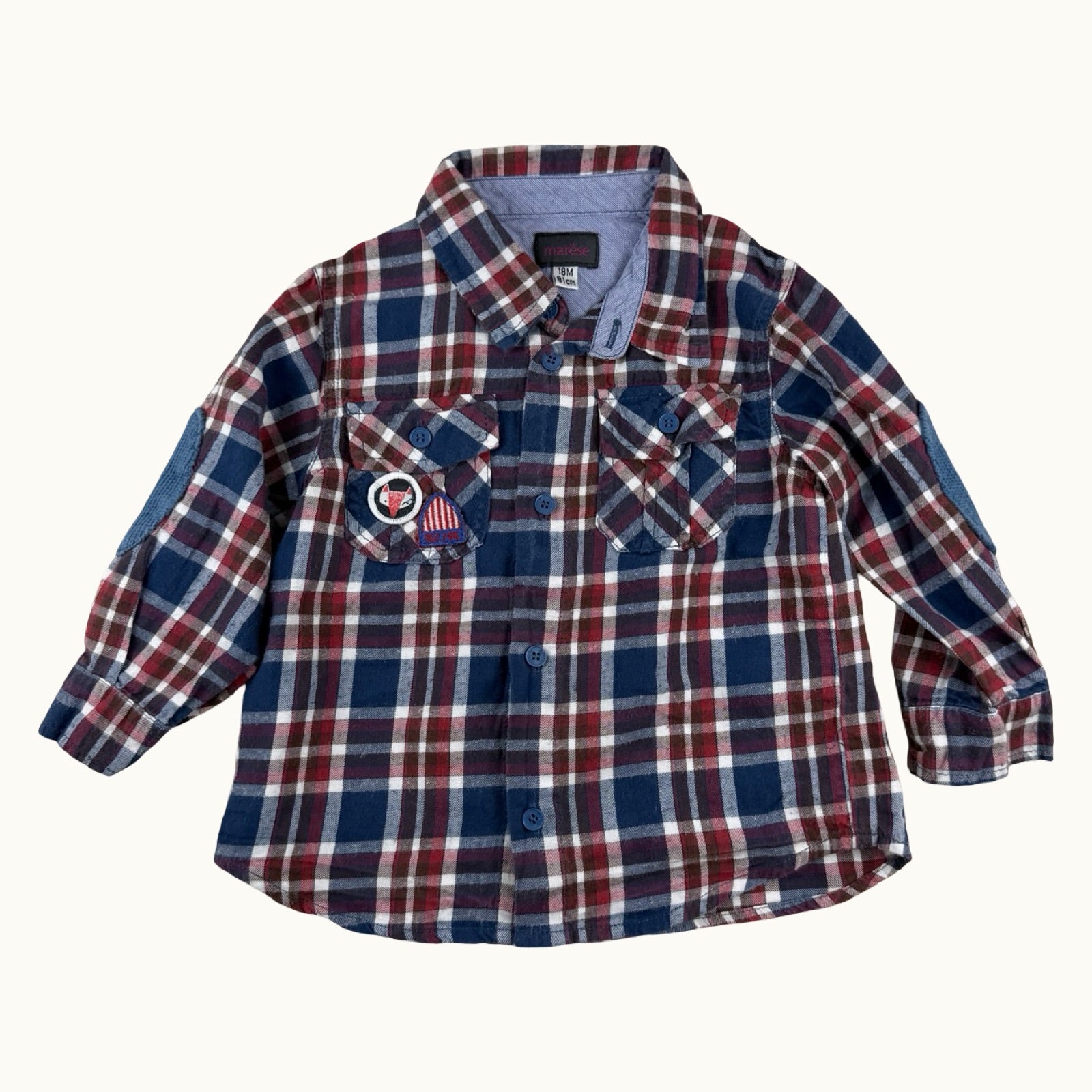 Chemise à carreaux Marèse - 18 mois
