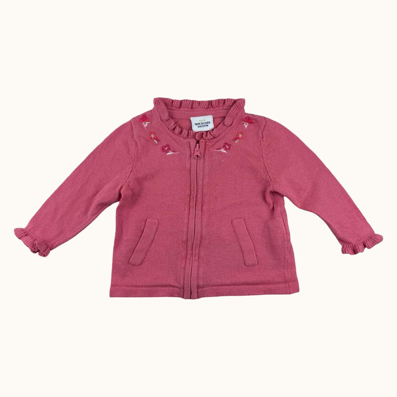 Gilet en maille TAO - 3 mois