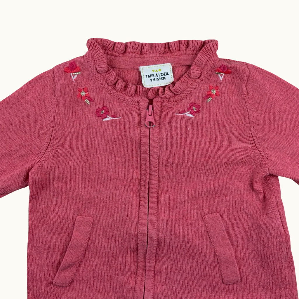Gilet en maille TAO - 3 mois