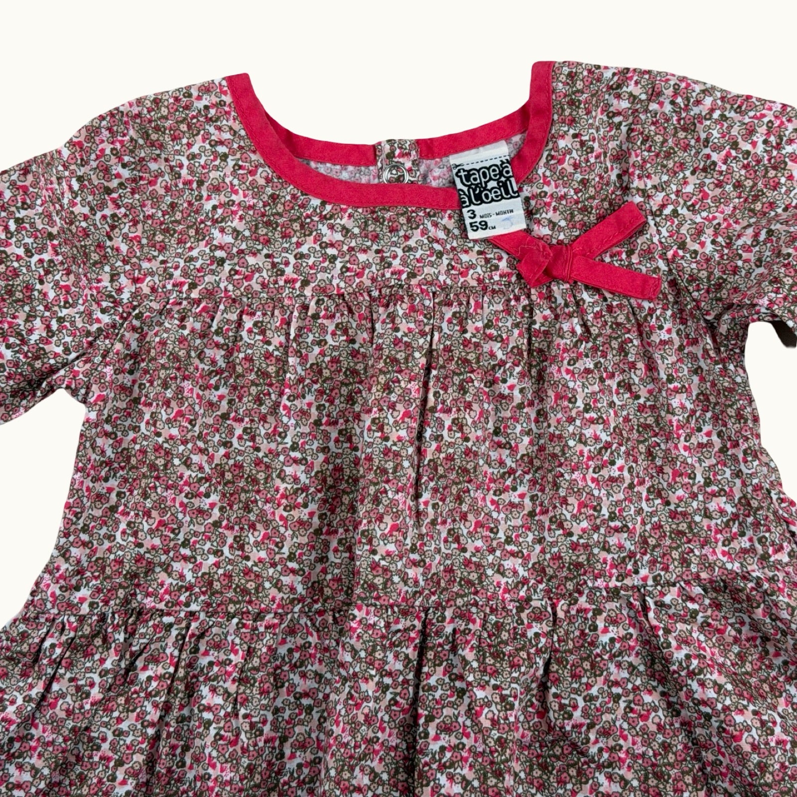 Robe fleurie TAO - 3 mois