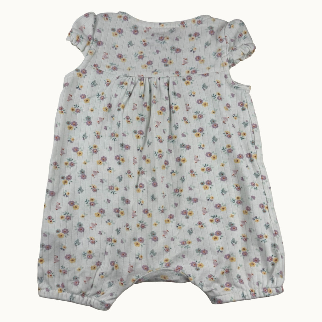 Barboteuse fleurie Sergent Major - 6 mois