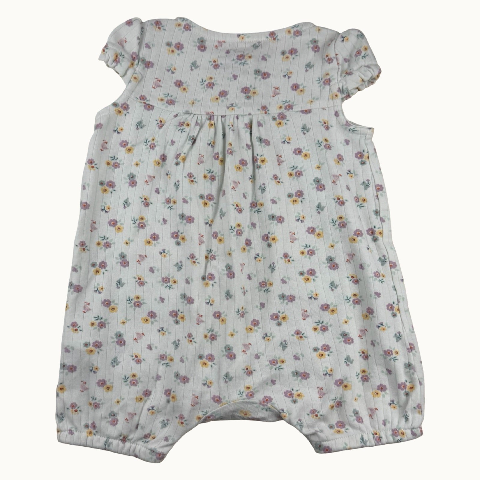 Barboteuse fleurie Sergent Major - 6 mois