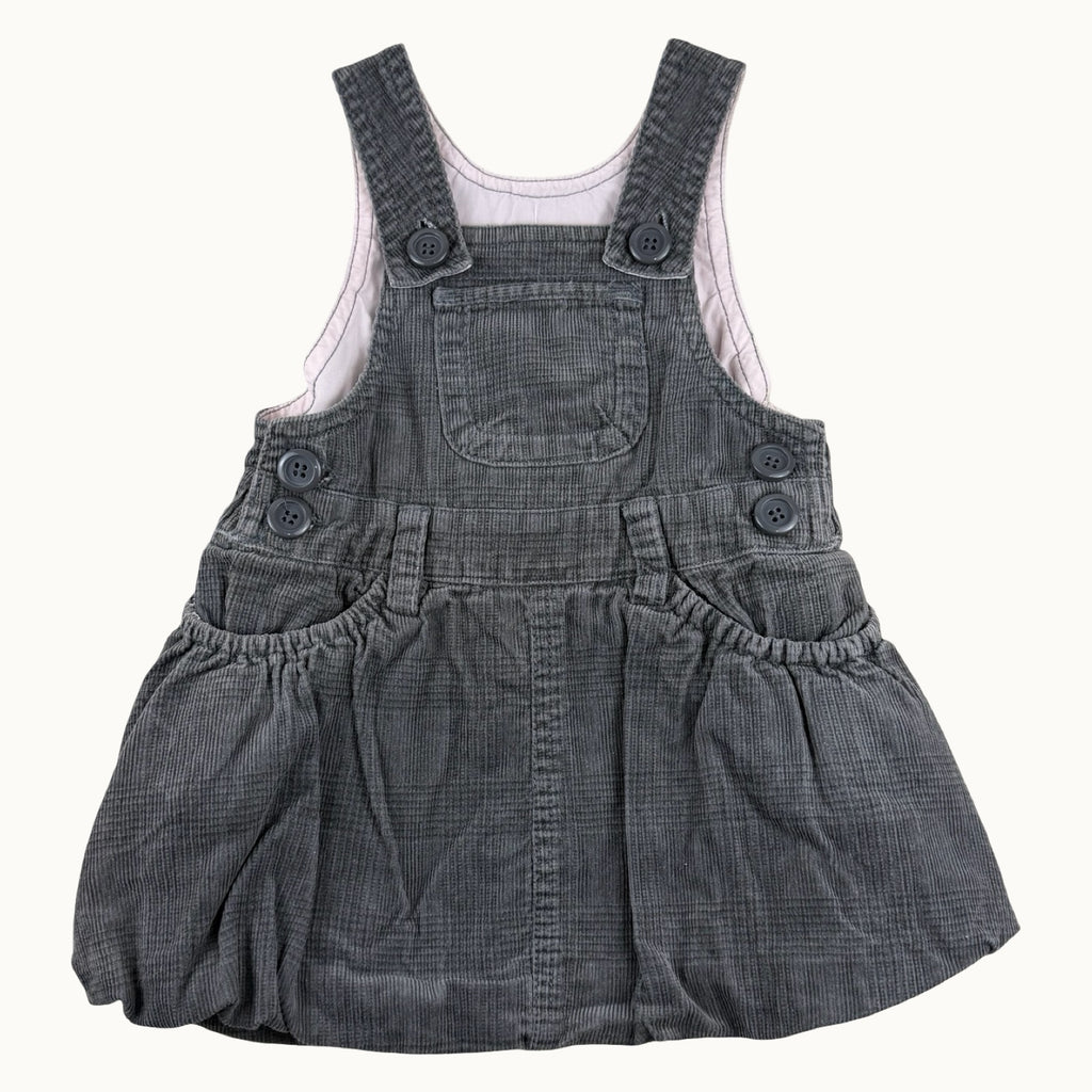 Robe salopette en velours côtelé Zara - 12 mois