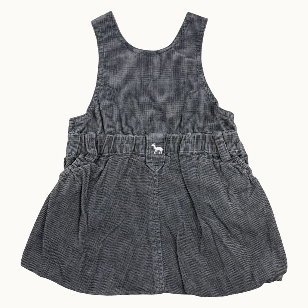 Robe salopette en velours côtelé Zara - 12 mois