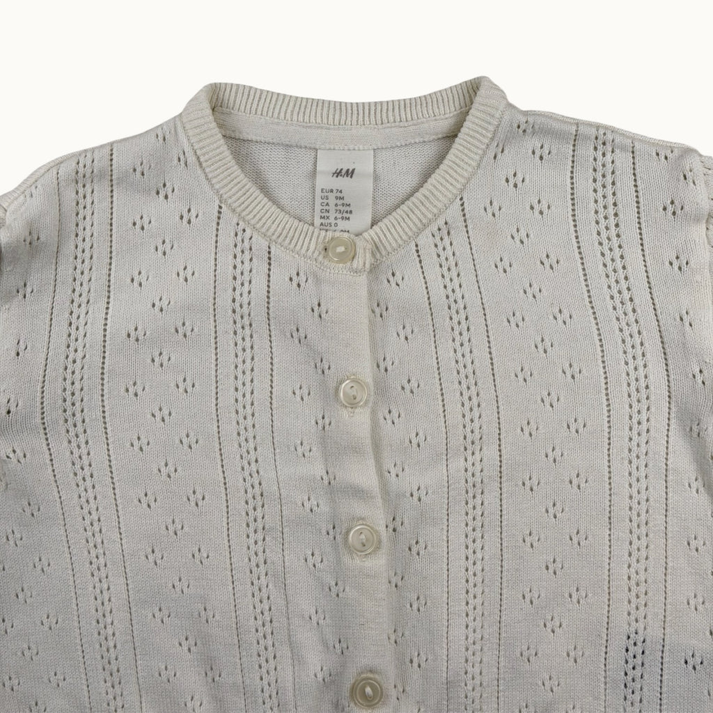 Gilet tricoté H&M - 9 mois