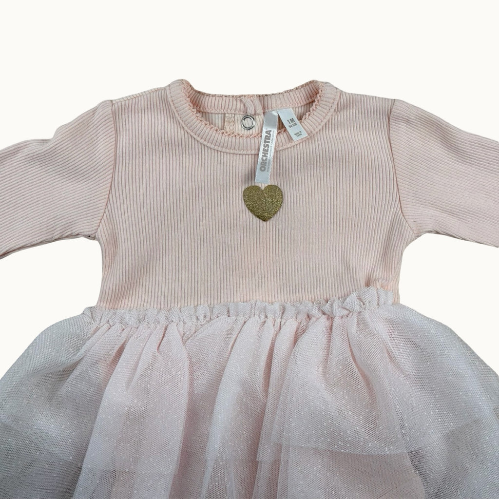 Body avec tulle - 1 mois