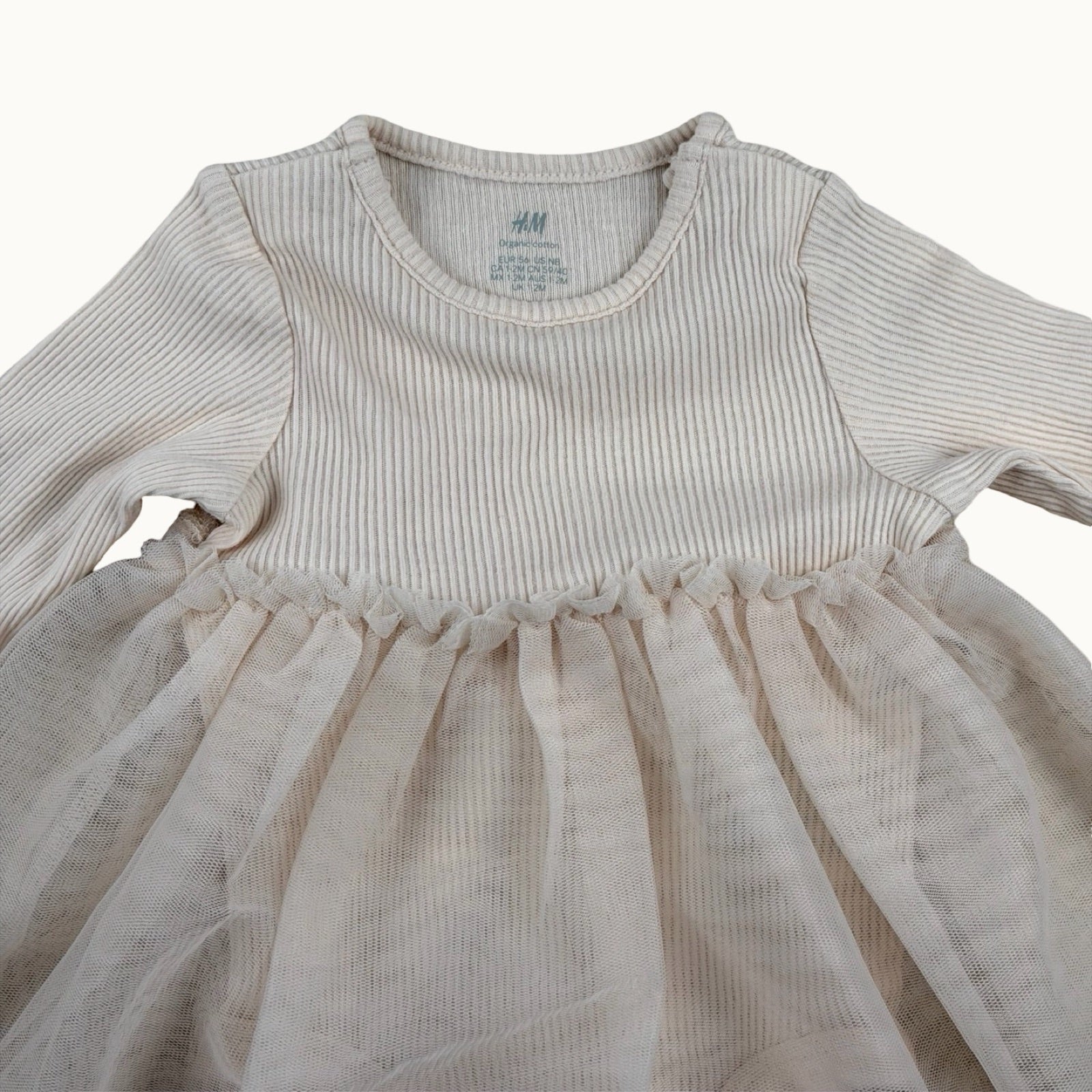 Body avec jupe en tulle - 1 mois