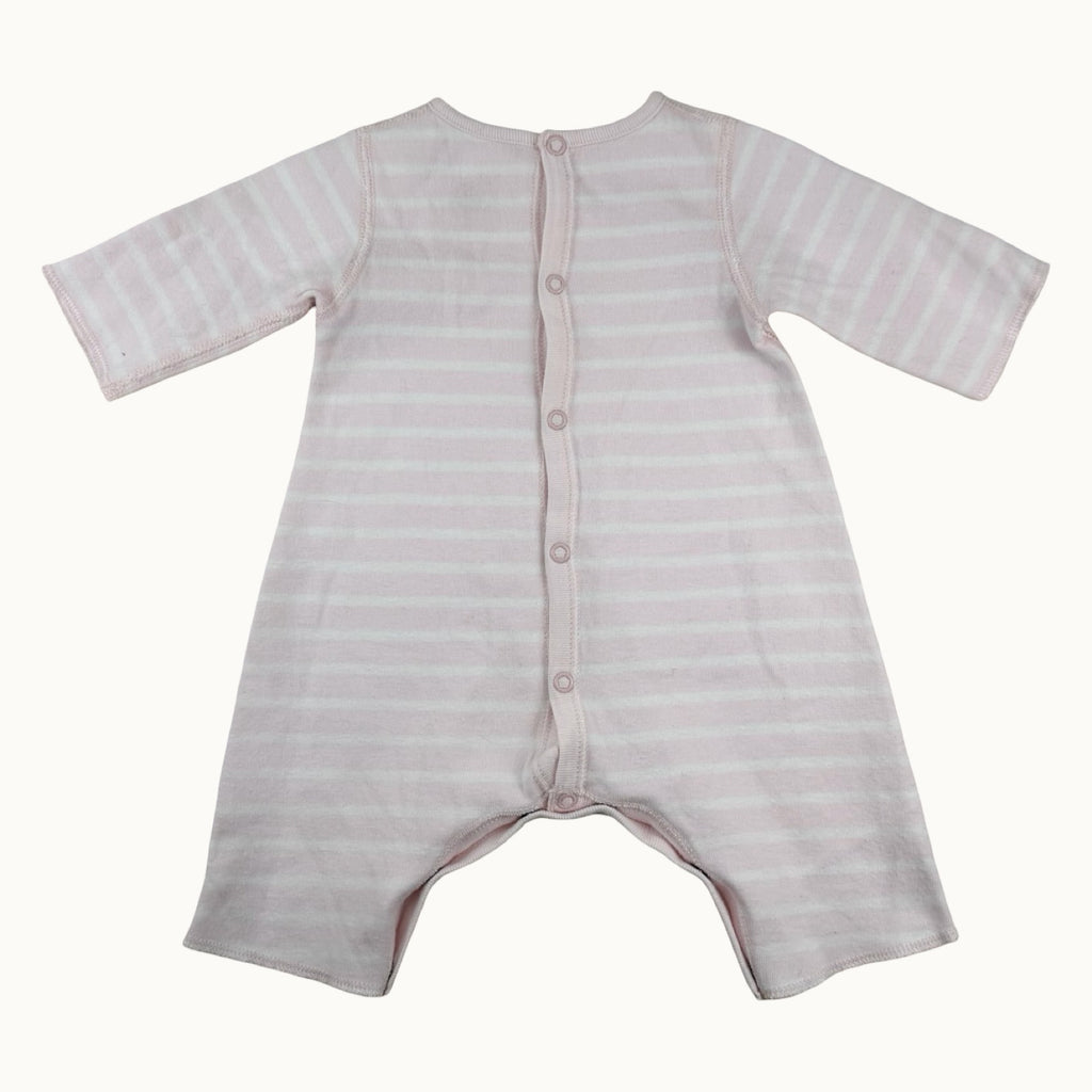 Pyjama rayé Petit Bateau - 0 mois