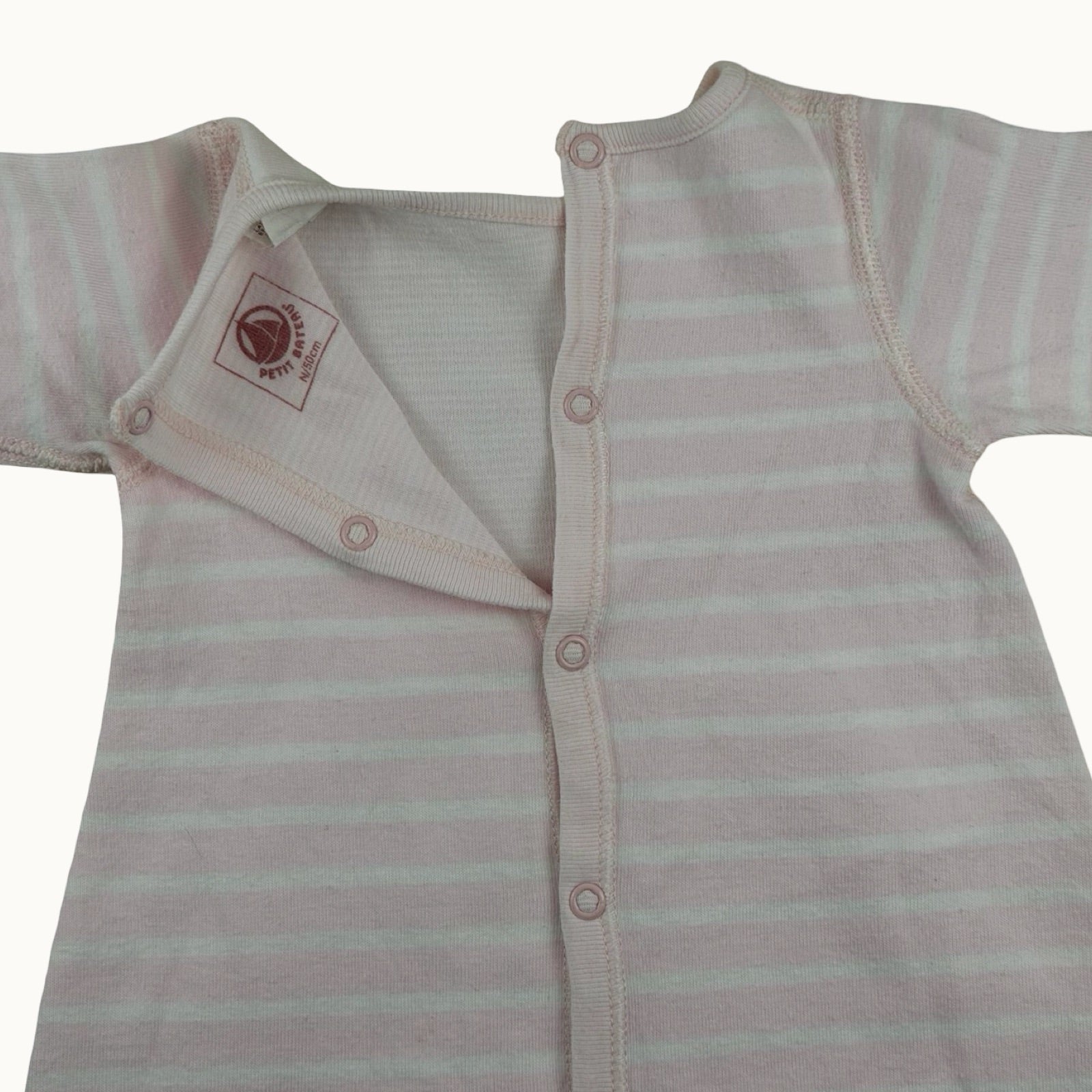 Pyjama rayé Petit Bateau - 0 mois