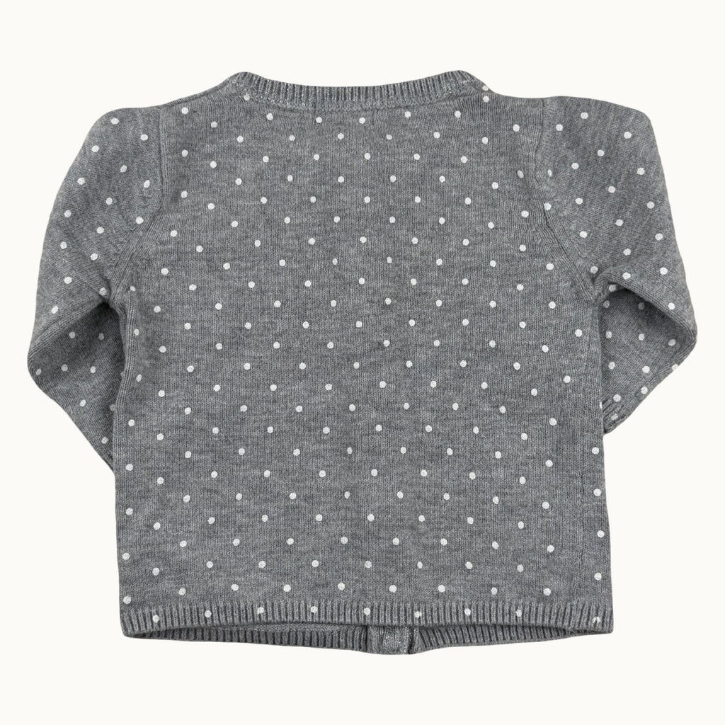 Lot 2 gilets en tricot - 1 mois