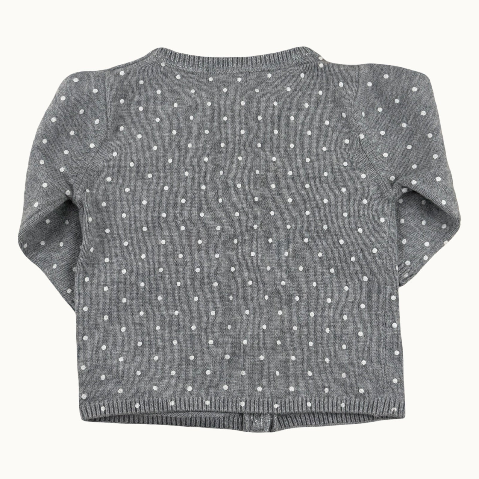 Lot 2 gilets en tricot - 1 mois