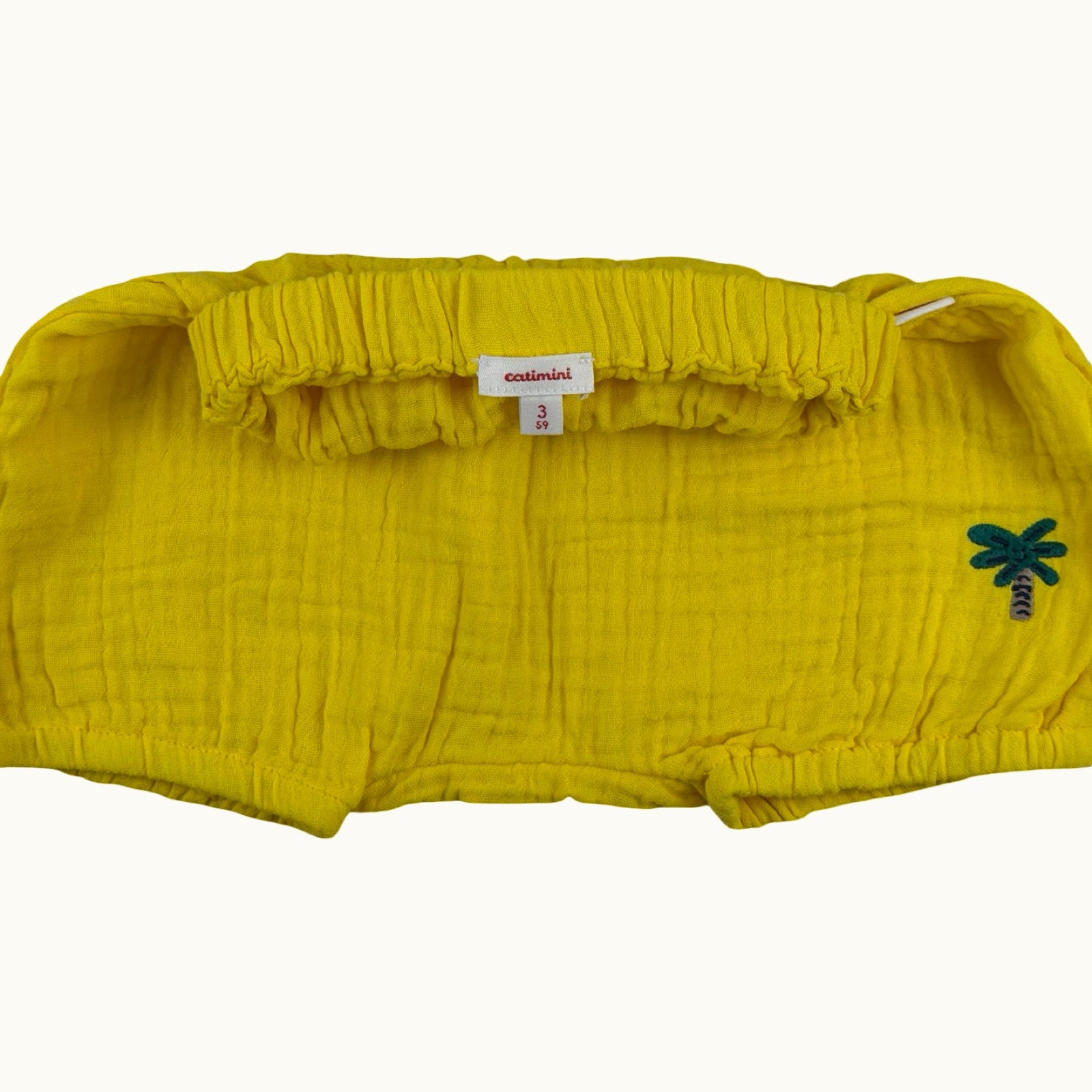 Bloomer gaze de coton Catimini - 3 mois