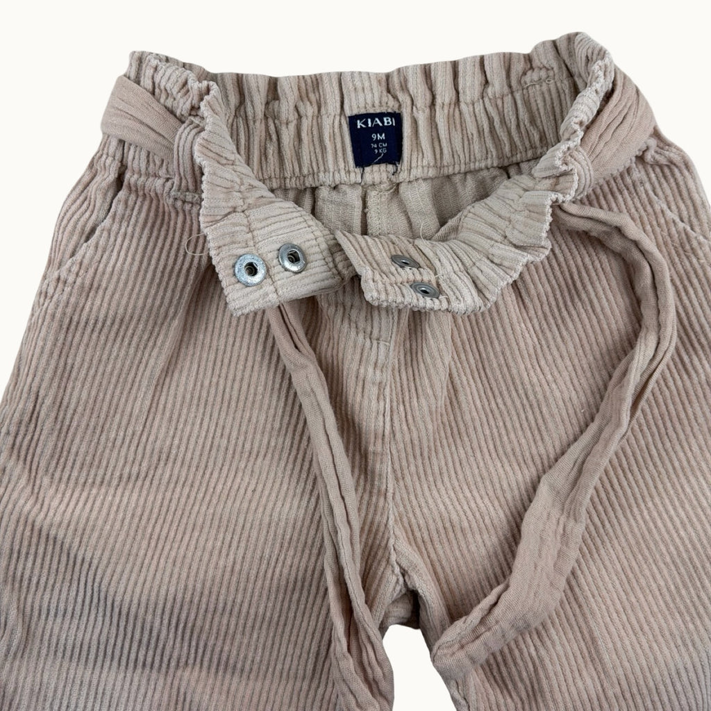 Pantalon en velours côtelé - 9 mois