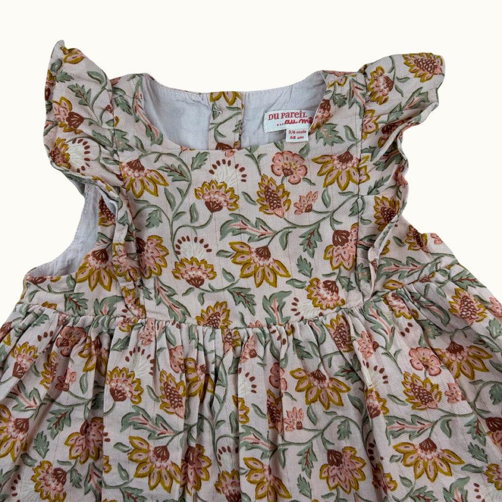 Robe fleurie DPAM - 6 mois