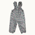 Salopette fleurie en jean Bout'chou - 12 mois