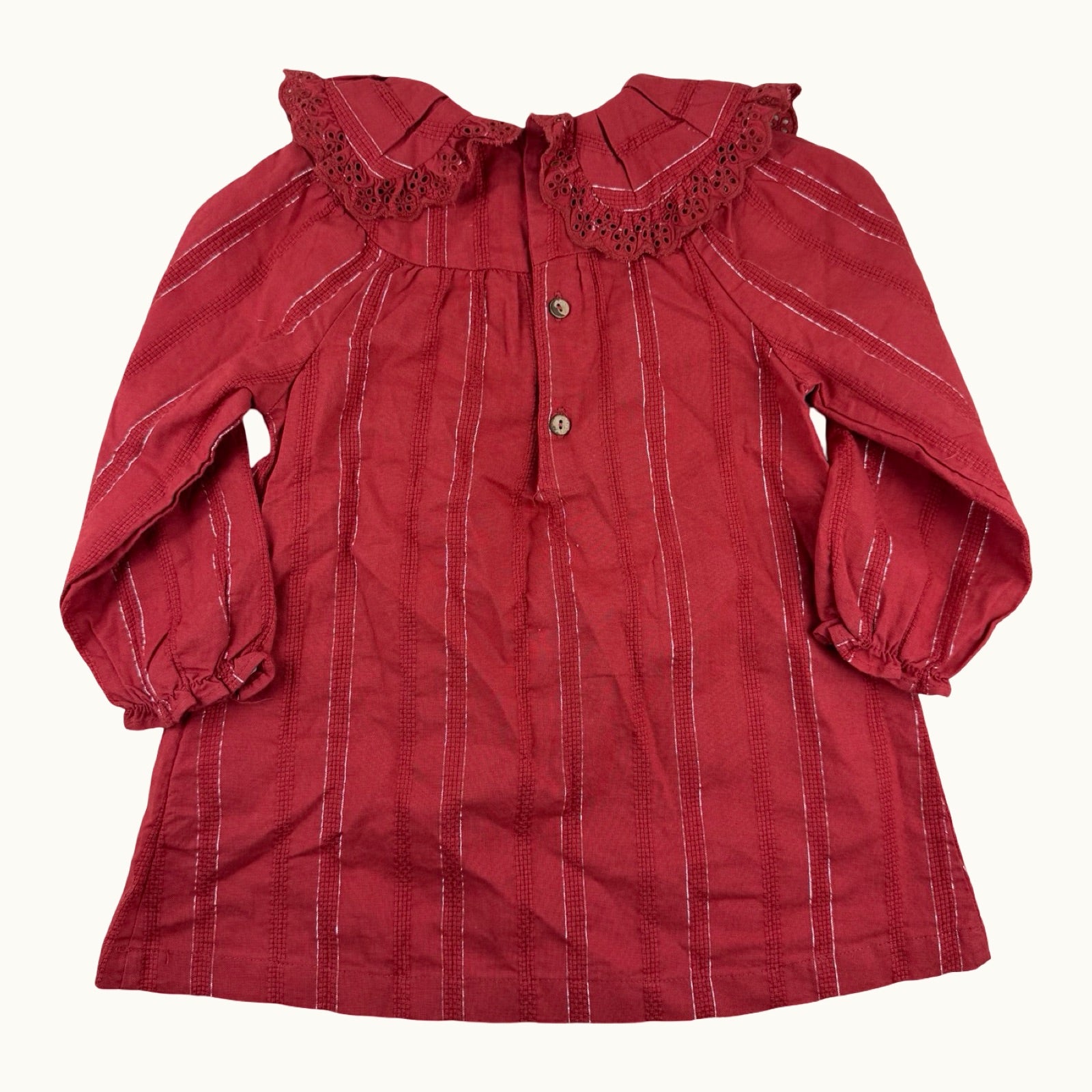 Robe col claudine - 12 mois
