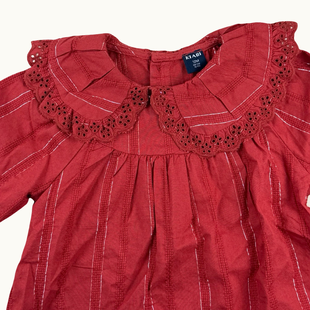 Robe col claudine - 12 mois