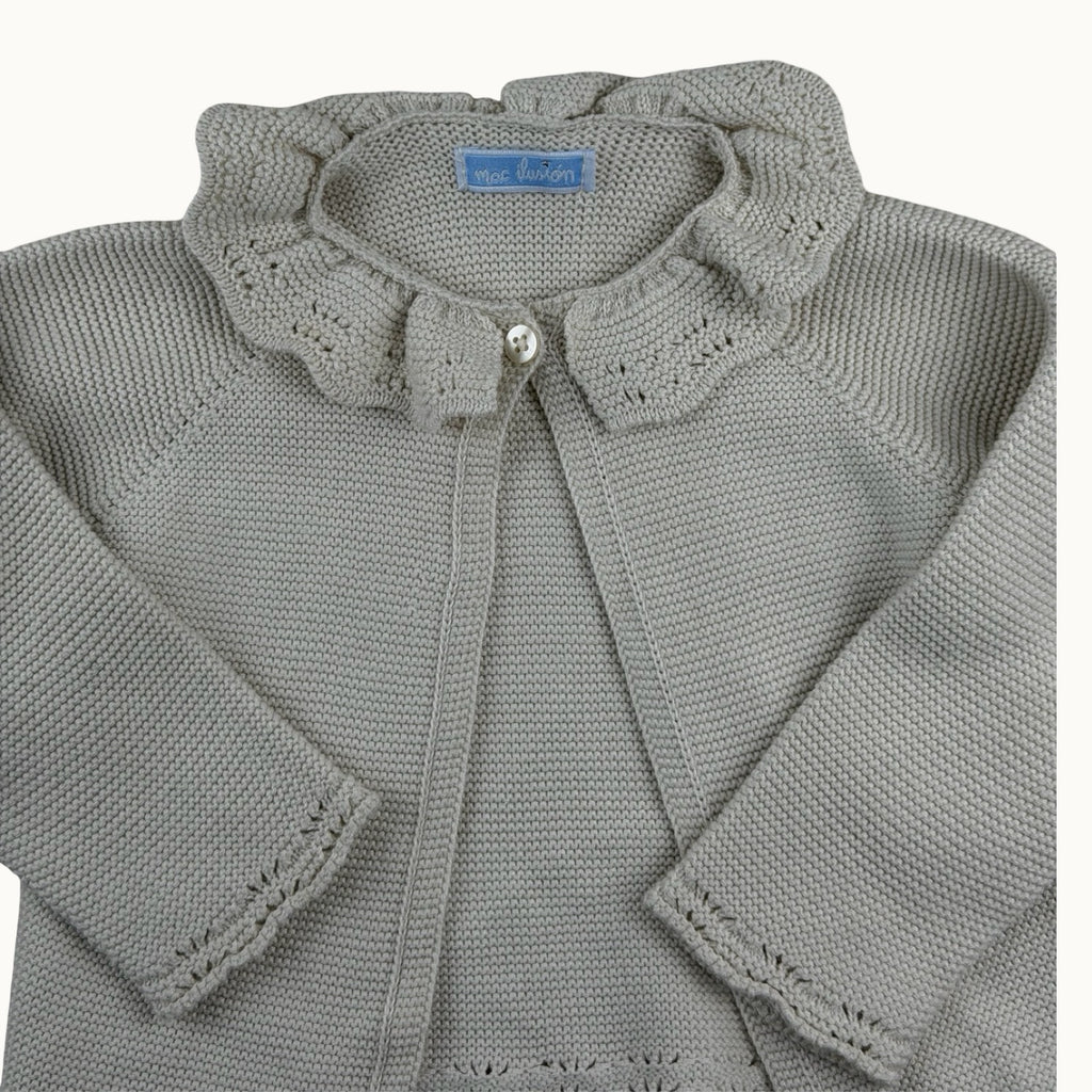Gilet tricot col claudine Mac Ilusión - 12 mois