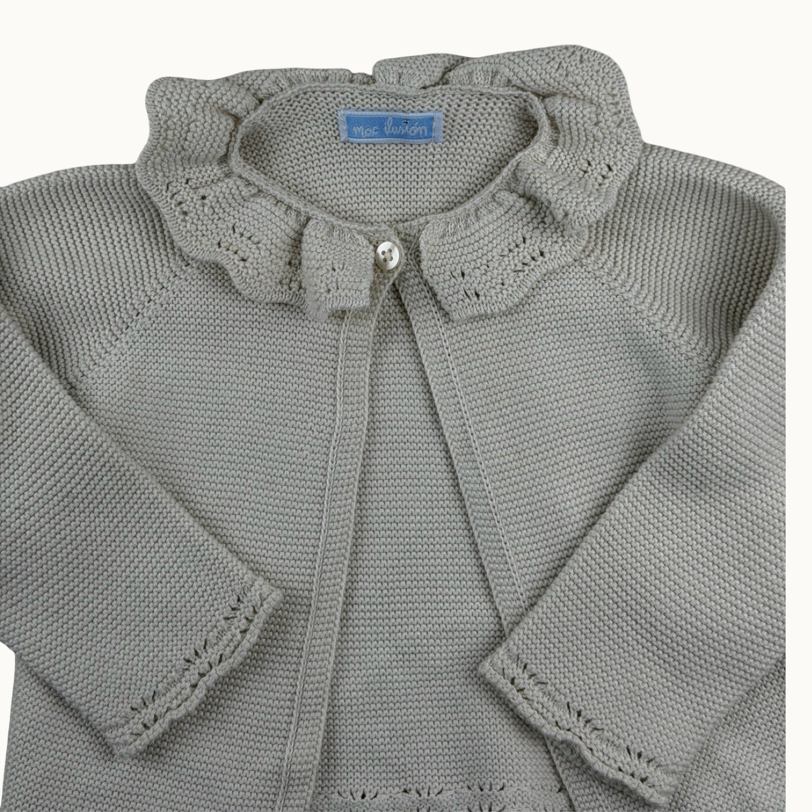 Gilet tricot col claudine Mac Ilusión - 12 mois