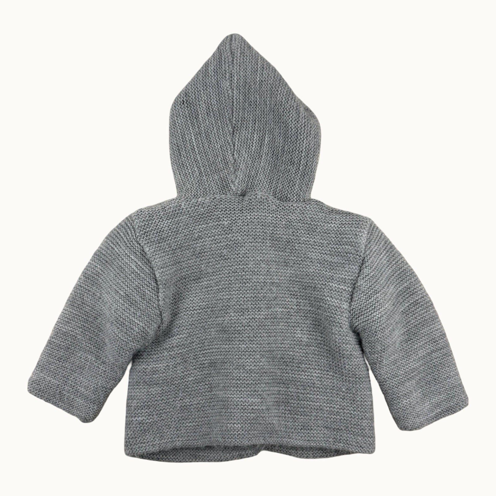 Veste à capuche en maille - 3 mois