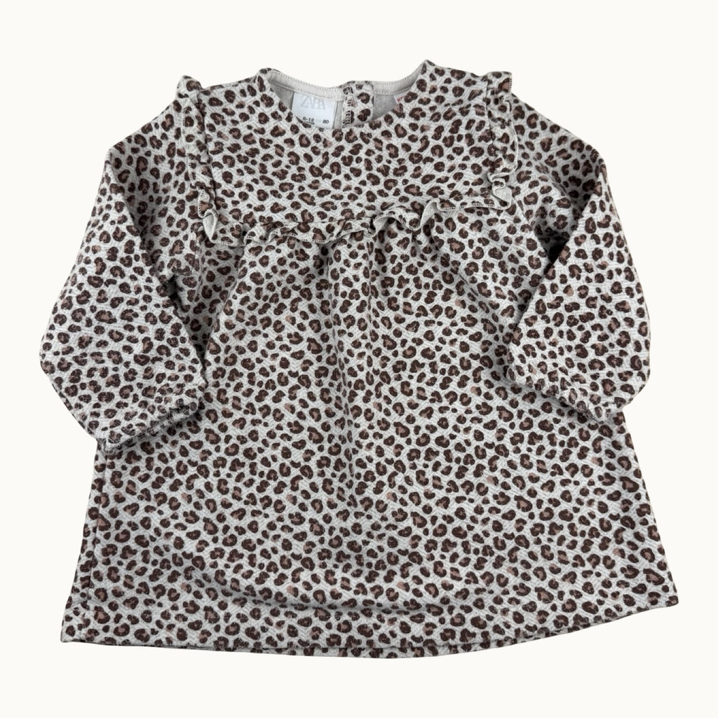 Robe léopard Zara - 12 mois