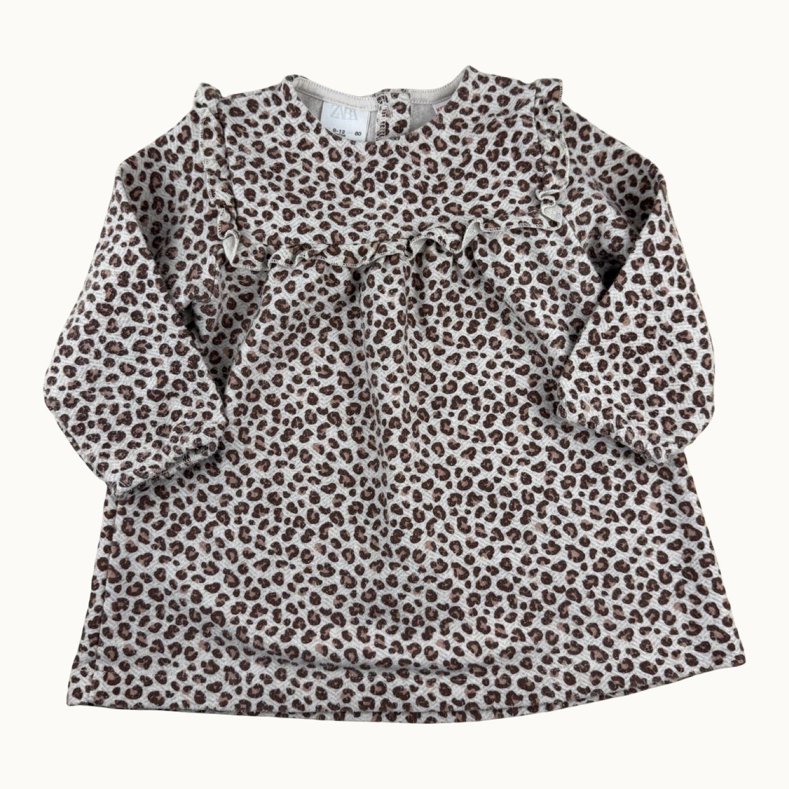 Robe léopard Zara - 12 mois
