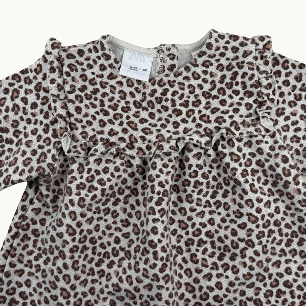 Robe léopard Zara - 12 mois
