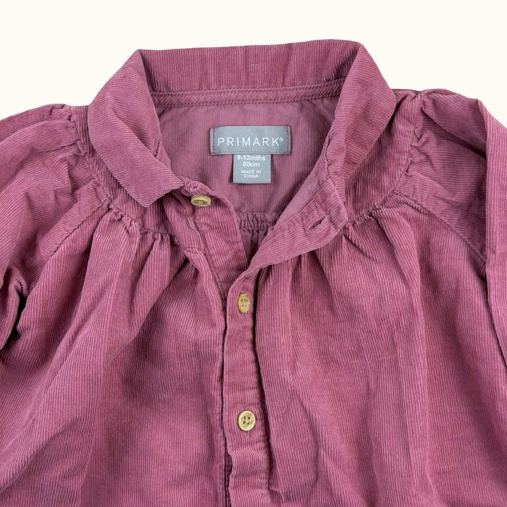Robe en velours côtelé - 12 mois