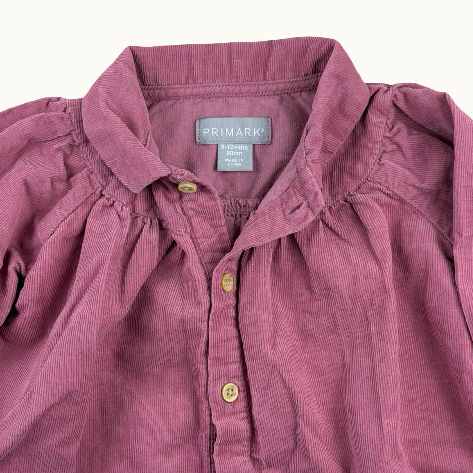 Robe en velours côtelé - 12 mois
